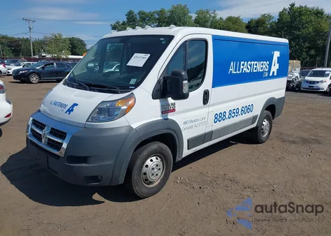 2017 Ram Promaster 1500 Low Roof 136 Wb from USA, damaged, VIN 3C6TRVAG6HE546579